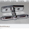 Wyroby mosiężne w kolorze srebra