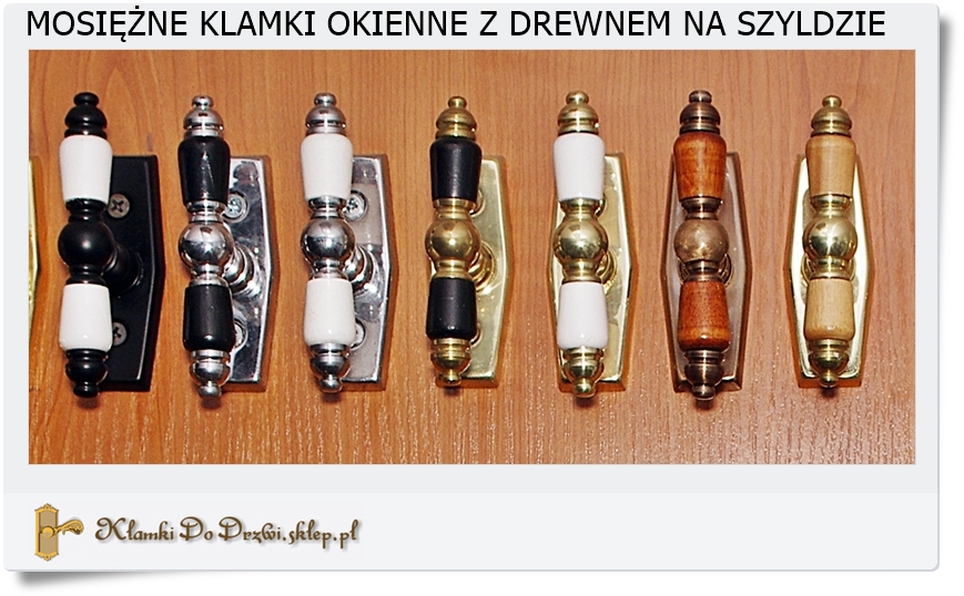 mosiężne klamki okienne_1_2_ramieenne